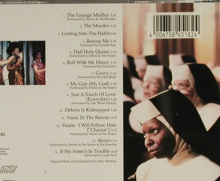 Sister Act: Music From, Hollywood(), D, 1992 - CD - 53080 - 7,50 Euro