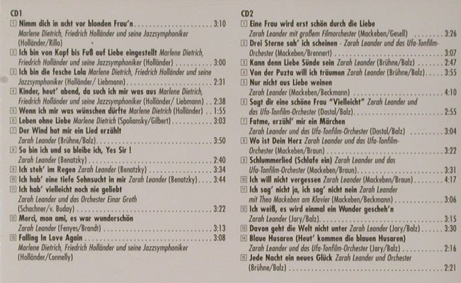 V.A.Musik,Musik,Musik: Von Kopf bis Fuß../Kann den Liebe.., History(), D, 99 - 2CD - 54513 - 5,00 Euro