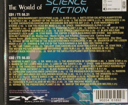V.A.Science Fiction: The World of, ZYX(), , 97 - 2CD - 54760 - 5,00 Euro