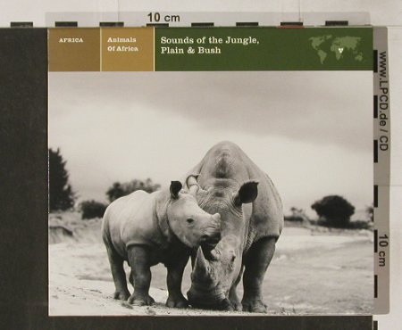 V.A.Animals Of Africa: Sounds Of,Jungle,Plain&Bush,12 Tr, Nonesuch(), US, 73 - CD - 56087 - 5,00 Euro