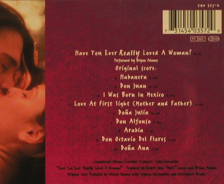 Don Juan De Marco: Brian Adams+Score,by Michael Kamen, AM, , 95 Typ: CD Best.-Nr.: 56185 Preis: 5,00 Euro