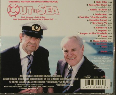 Out To Sea: Original Soundtrack, Milan(51453-2), EU, 1997 - CD - 56548 - 5,00 Euro