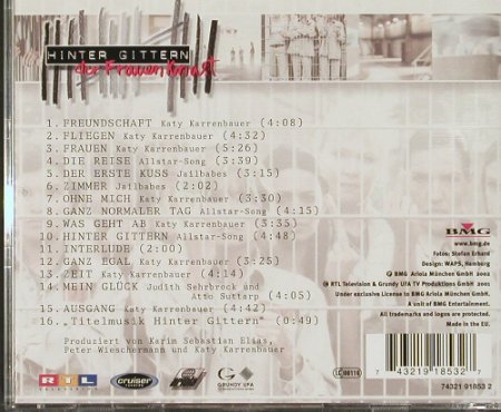 Hinter Gittern: Der Frauen Knast, 16 Tr. V.A., BMG, EU, 02 Typ: CD Best.-Nr.: 56723 Preis: 7,50 Euro