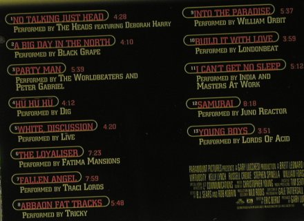 Virtuosity: Music From Motion Picture, Radioactiv, EC, 95 Typ: CD Best.-Nr.: 56803 Preis: 5,00 Euro