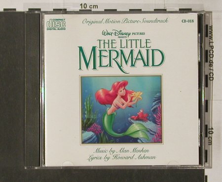The Little Mermaid: Original Soundtrack, Alan Menken, Disney(018), US, 89 - CD - 57638 - 10,00 Euro