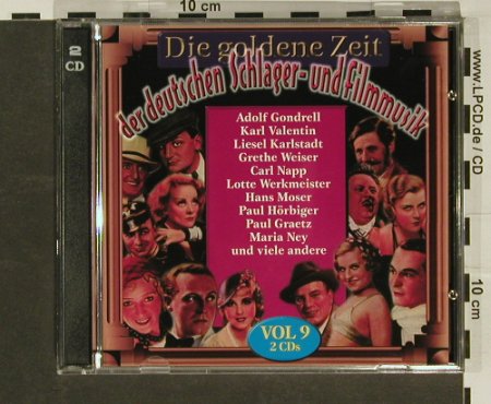 V.A.Die Goldene Zeit der deutschen: Schlager-u.Filmmusik, Vol.9, Universe, D Typ: 2CD Best.-Nr.: 57747 Preis: 4,00 Euro