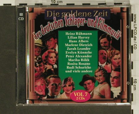 V.A.Die Goldene Zeit der deutschen: Schlager-u.Filmmusik, Vol.7, Universe(), D,  - 2CD - 57830 - 4,00 Euro