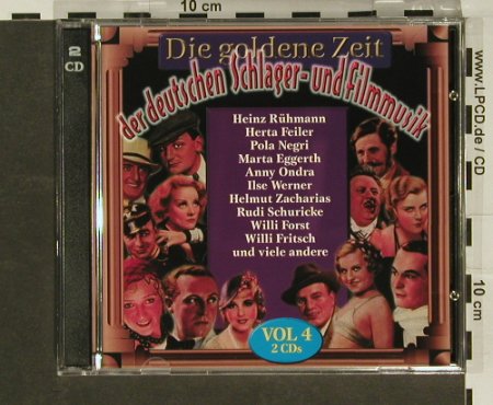 V.A.Die Goldene Zeit der deutschen: Schlager-u.Filmmusik, Vol.4, Universe, D Typ: 2CD Best.-Nr.: 57831 Preis: 4,00 Euro