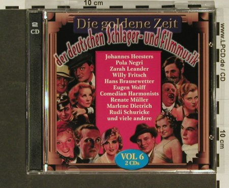 V.A.Die Goldene Zeit der deutschen: Schlager-u.Filmmusik, Vol.6, Universe, D Typ: 2CD Best.-Nr.: 57925 Preis: 4,00 Euro