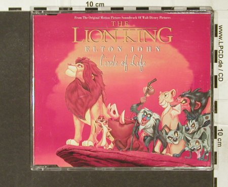 John,Elton(The Lion King): Circle Of Life*2+2, Merc., D, 1994 Typ: CD5" Best.-Nr.: 58239 Preis: 2,50 Euro