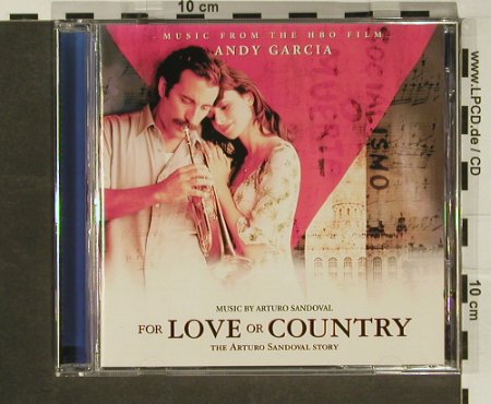 For Love or Country: 12Tr.,by Arturo Sandoval, Atlantic(), D, 00 - CD - 58809 - 5,00 Euro
