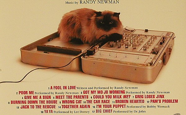 Meet The Parents: Original Soundtrack,by Randy Newman, Dreamworks(), EU, 00 - CD - 59650 - 5,00 Euro