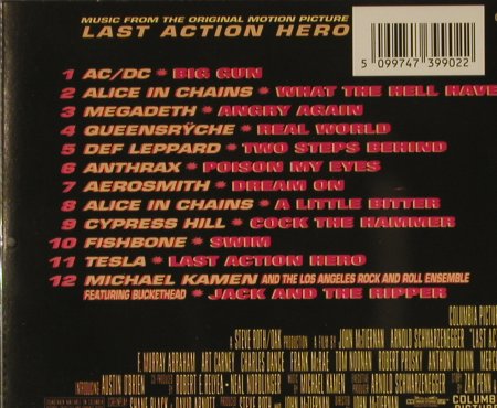 Last Action Hero: Orig Motion Soundtrack, CBS(), A, 93 - CD - 60404 - 4,00 Euro