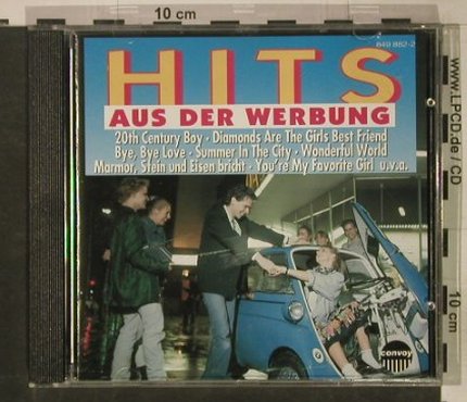V.A.Hits Aus Der Werbung: 12 Tr., Convoy, D, 1994 Typ: CD Best.-Nr.: 60465 Preis: 2,50 Euro