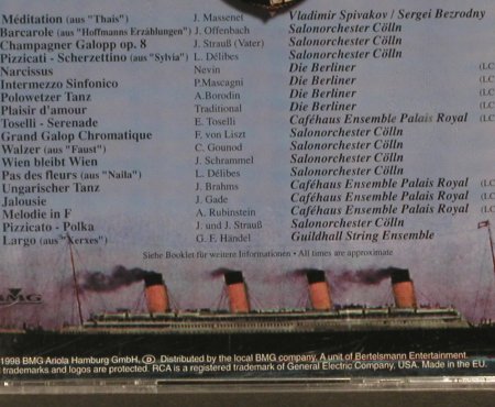 Titanic: Last Good-Bye, V.A., BMG(), EEC, 98 - CD - 60870 - 4,00 Euro
