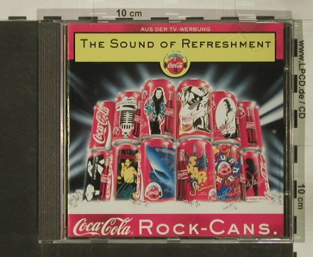 V.A.Sound Of Refreshment: 12 Tr. Coca Cola Rock-Cans, BMG(74321 30953 2), D, 1995 - CD - 60892 - 5,00 Euro