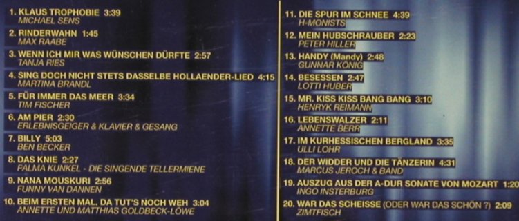 V.A.Auf Anderen Bühnen 2: Berliner Kleinkunstszene,21Tr, Duophon(), , 97 - CD - 61115 - 5,00 Euro