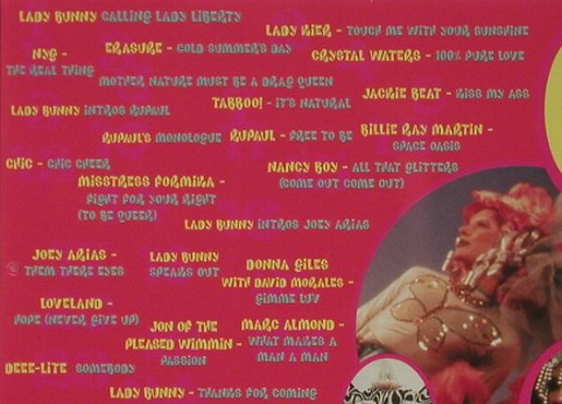 Wigstock: The Movie, WB, D, 1995 Typ: CD Best.-Nr.: 62743 Preis: 4,00 Euro