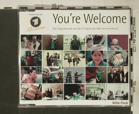 Fleck,Billy: You're Wellcome, Lotto-TV-Spot, GanserHank, D, 2000 Typ: CD5" Best.-Nr.: 63086 Preis: 2,50 Euro