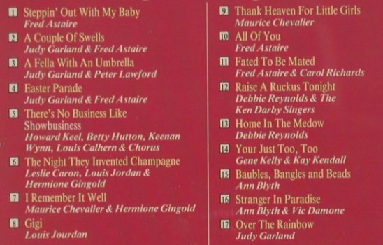 V.A.Hollywood Greats Vol.1: 17 Tr. Original Soundtr. Rec., Arcade (ADEHcd 833/0), , 86 Typ: CD Best.-Nr.: 63444 Preis: 5,00 Euro