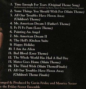 In America: Original Soundtrack, Atlantic(7567-83706-2), EU, 2003 - CD - 64265 - 7,50 Euro