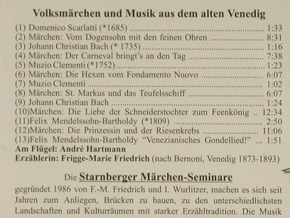 Venezianische Gondel, die: Märchen u.Musik a.d. alten Venedig, Strarnb.M.(5936981), D,  - CD - 65544 - 5,00 Euro