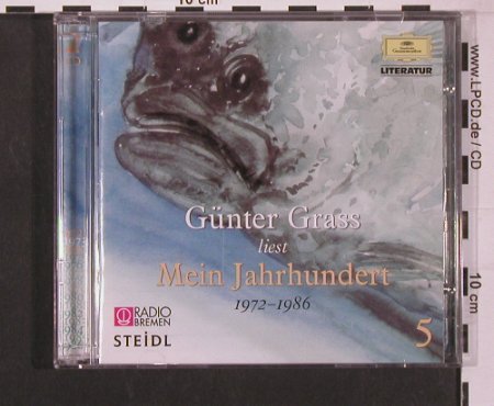 Grass,Günter liest: Mein Jahrhundert,1972-1986,Teil 5, Universal (463 933-2), D, 1999 Typ: 2CD Best.-Nr.: 65623 Preis: 7,50 Euro