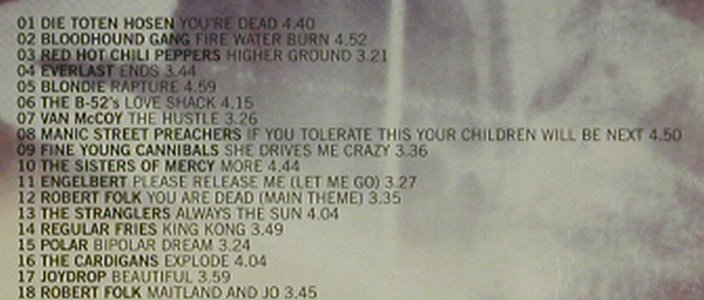 You Are Dead: V.A.18 Tr.,Tote Hosen,Bloodh.Gang,., JKP (31), D, 1999 Typ: CD Best.-Nr.: 66233 Preis: 3,00 Euro