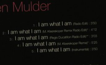 Mulder,Karen: I Am What I Am*5, Sony(), A, 02 - CD5inch - 66721 - 2,50 Euro