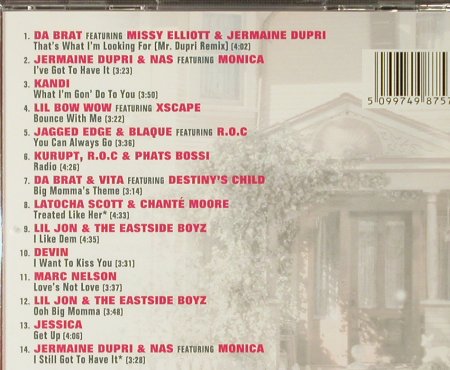 Big Momma's House: Music From, 20th Century Fox(), A, 2000 - CD - 67686 - 5,00 Euro
