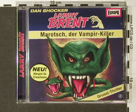 Larry Brent: Marotsch, der Vampir-Killer, Europa(), EU, 2000 - CD - 67694 - 5,00 Euro