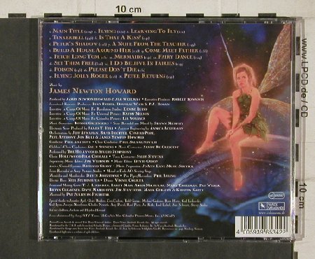 Peter Pan: Music by J.N.Howard, Co, Varese (VSD-6534), D, 2000 Typ: CD Best.-Nr.: 81289 Preis: 10,00 Euro