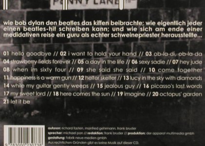 V.A.Pop Splits-The Fab four: 21 Geschichten zu Songs d.Beatles, Radio eins(), Digi,  - CD - 81317 - 5,00 Euro
