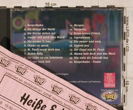 Heiße Ecke: Das St.Pauli Musical,Soundtrack, Tivoli, + Ticket (Heisse Ecke 24), D Typ: CD Best.-Nr.: 83710 Preis: 7,50 Euro