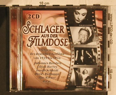 V.A.Schlager aus der Filmdose: Evergreens des d.Tonfilms,29-44, Disky(), EU, 1998 - 2CD - 83775 - 10,00 Euro