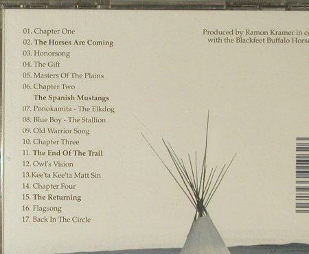 V.A.The Return Of The Buffalo Horse: 17 Tr.(Navive American), Ramon Kramer(), D,  - CD - 84125 - 10,00 Euro