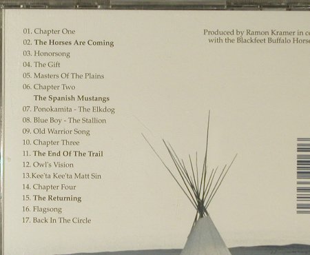 V.A.The Return Of The Buffalo Horse: 17 Tr.(Navive American), Ramon Kramer, D Typ: CD Best.-Nr.: 84125 Preis: 10,00 Euro