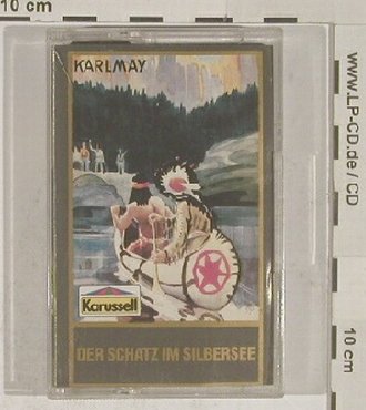 Karl May: Der Schatz im Silbersee, Tape, Karussell (827 941-4), D Typ: MC Best.-Nr.: 90033 Preis: 1,50 Euro