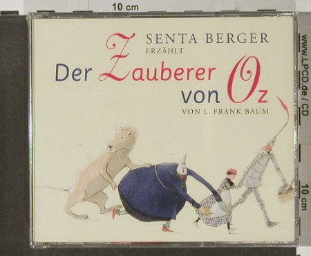 Der Zauberer von Oz: Senta Berger erzählt und singt, Kein&Aber, FS-new Typ: 4CD Best.-Nr.: 90200 Preis: 10,00 Euro