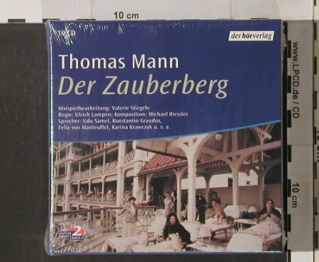 Mann,Thomas: Der Zauberberg, Box, FS-New, Hörverl.(), D, 2000 - 10CD - 90259 - 15,00 Euro