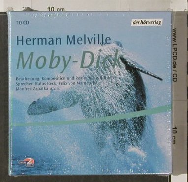 Melville,Herman: Moby-Dick, FS-New, Hörverlag(), D, 2002 - 10CD - 90261 - 15,00 Euro