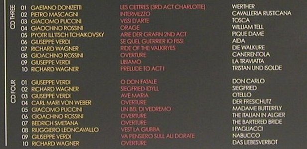 V.A.Pure Opera Moods: Operatic Moods to Rela, Beechwood, UK, 04 Typ: 4CD Best.-Nr.: 90377 Preis: 7,50 Euro