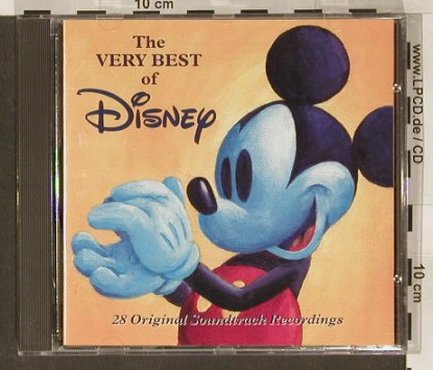 V.A.Very Best of Disney Vol.1: 28 orign. Soundtrack rec., Pickwick (DISCD 471), UK, 1993 Typ: CD Best.-Nr.: 91253 Preis: 10,00 Euro