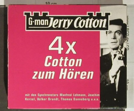 Jerry Cotton / G-man: 4xCotton zum Hören(2),BoxSet,m-/vg+, Lübbe, Folge 9-12, 2002 Typ: 4CD Best.-Nr.: 92292 Preis: 10,00 Euro
