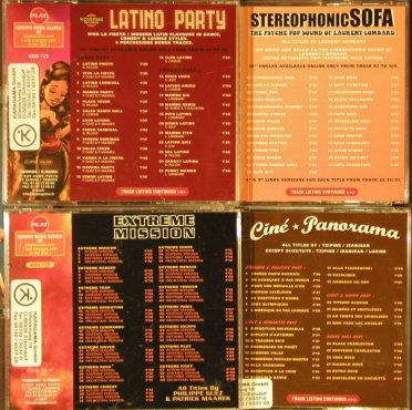 V.A.Kosinus: 28 CDs from Sound Library, Kosinus,  Typ: 28CD Best.-Nr.: 92618 Preis: 10,00 Euro