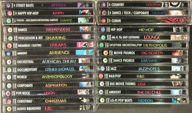 V.A.West One Music: 27 CDs from Sound Library+DVD, WOM,  Typ: 27CD Best.-Nr.: 92619 Preis: 10,00 Euro