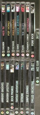 V.A.West One Music: 15 CDs from Sound Library, WOM,  Typ: 15CD Best.-Nr.: 92620 Preis: 9,00 Euro