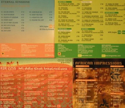 V.A.Koka Media: Music Library, 16 CDs, KOK, F Typ: 16CD Best.-Nr.: 92622 Preis: 10,00 Euro