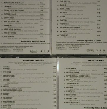 V.A.Siren Cubes: 13 CDs From Music Library, Kapagama (SIR**),  Typ: 13CD Best.-Nr.: 92628 Preis: 7,50 Euro