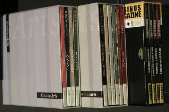 V.A.Kosinus: 14 CDs from Sound Library, 3 Boxen, Kosinus,  Typ: 14CD Best.-Nr.: 92630 Preis: 7,50 Euro